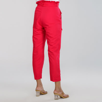 Womens Red Workwear Bottom