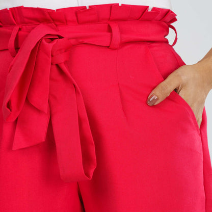 Womens Red Workwear Bottom