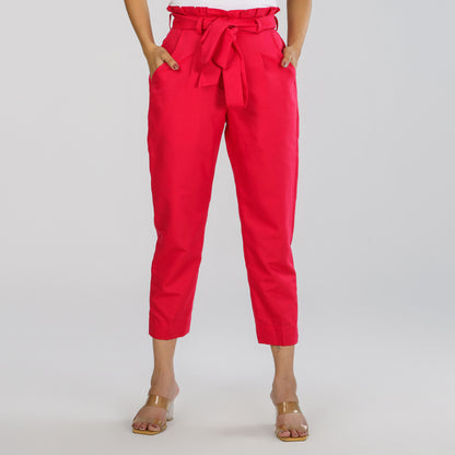Womens Red Workwear Bottom