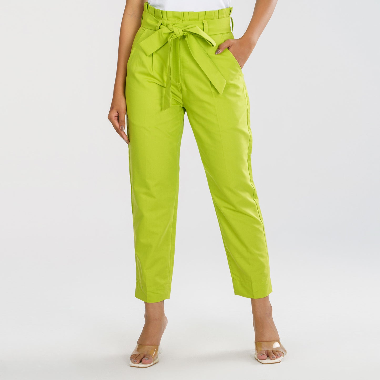 Womens Neon Green Workwear Bottom