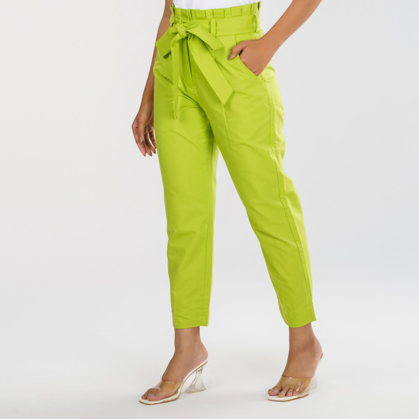 Womens Neon Green Workwear Bottom