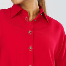 Load image into Gallery viewer, Women&#39;s Red Workwear Shirt
