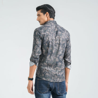 Men’s Green Casual Shirt