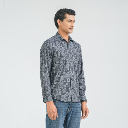 Men’s Black Casual Shirt