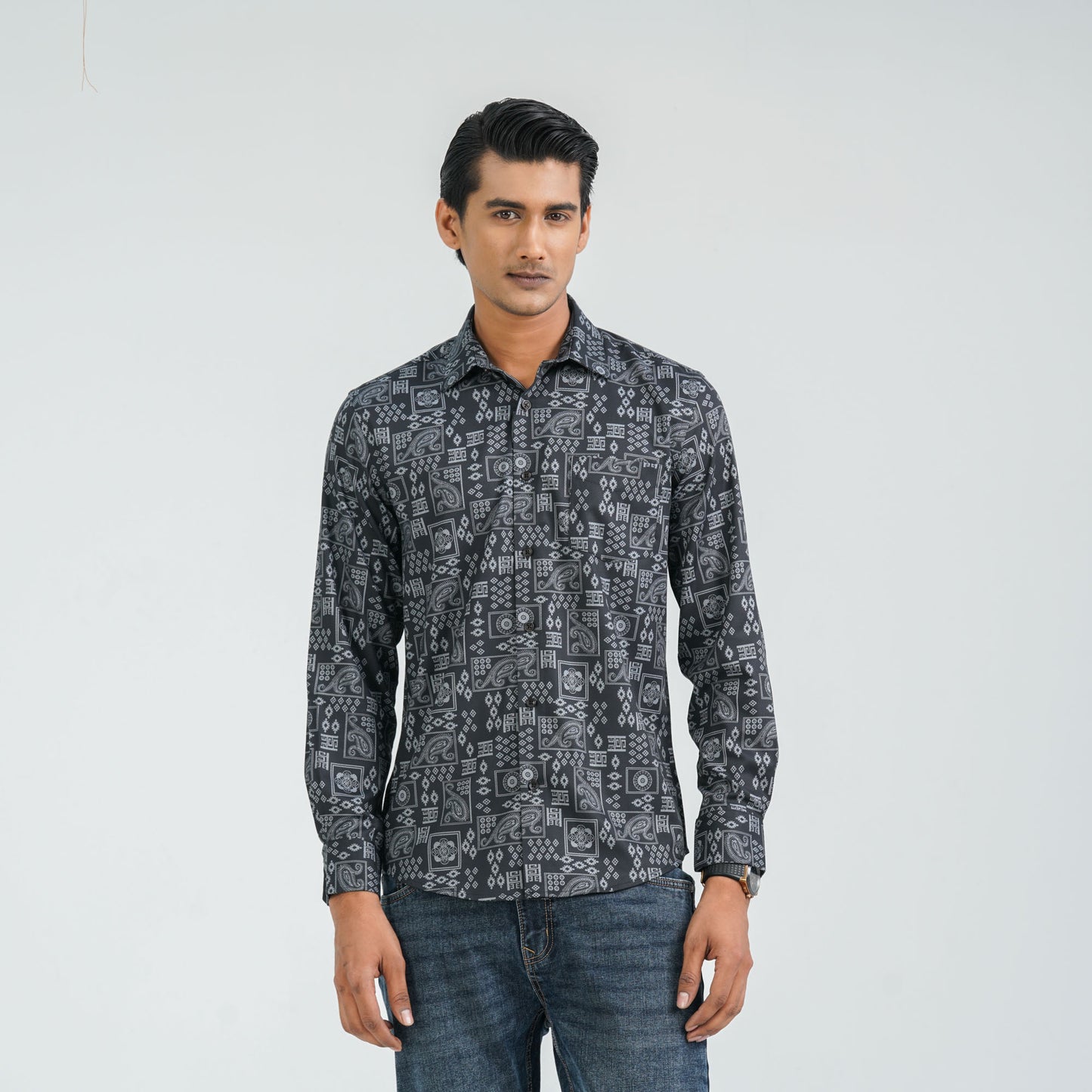 Men’s Black Casual Shirt