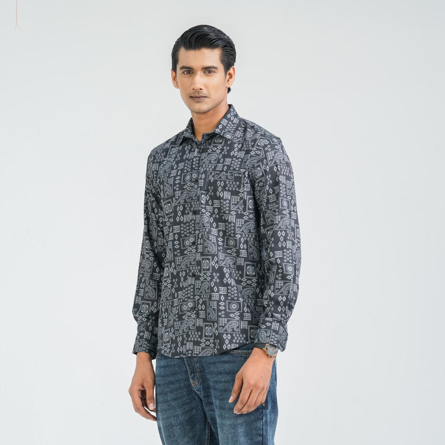 Men’s Black Casual Shirt