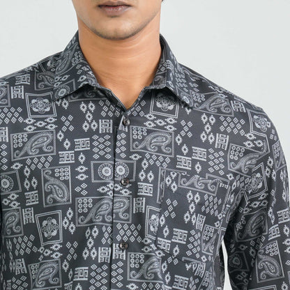 Men’s Black Casual Shirt