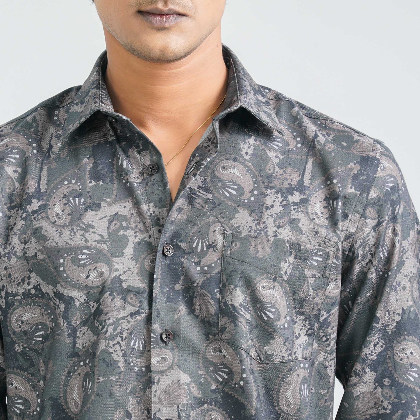 Men’s Green Casual Shirt