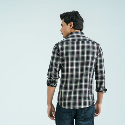 Men’s Black Chocolate Casual Cotton Shirt