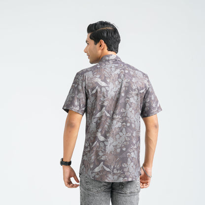 Men’s Coffee Blended Casual Shirt