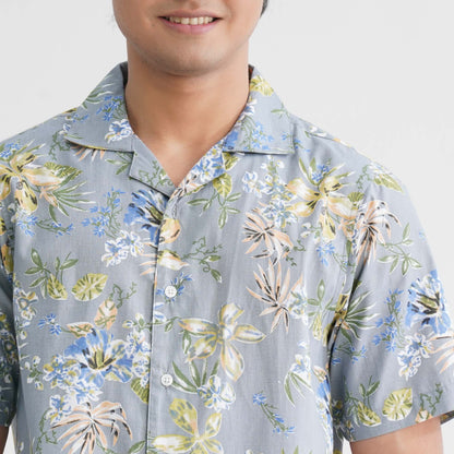 Men’s Ash Blended Casual Shirt