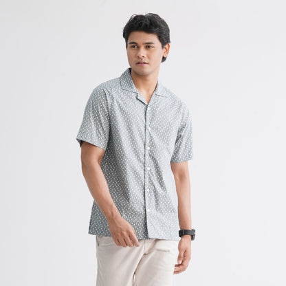Men’s Light Ash Blended Casual Shirt