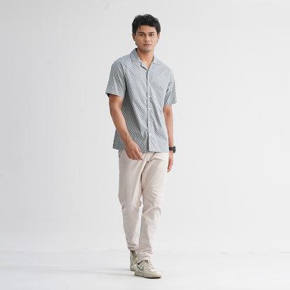 Men’s Ash Blended Casual Shirt