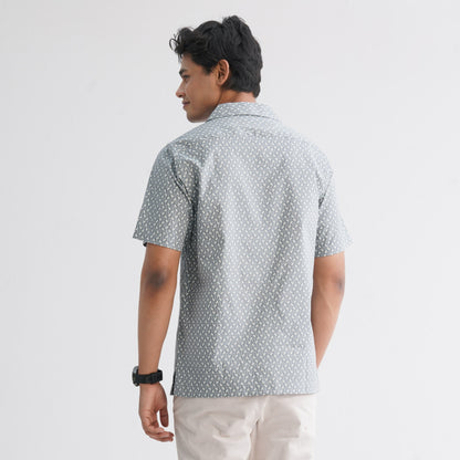 Men’s Ash Blended Casual Shirt