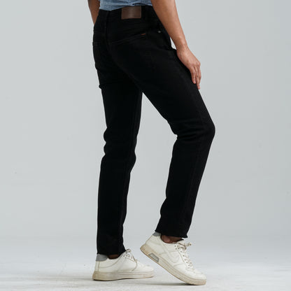Men's Black Denim Pant