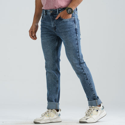 Men's Light Blue Denim Pant