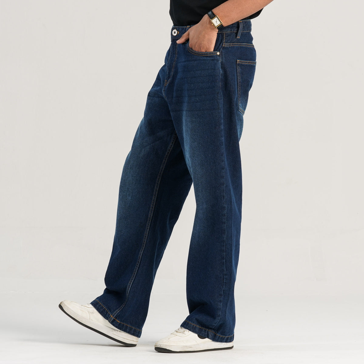 Mens Blue Denim Pant