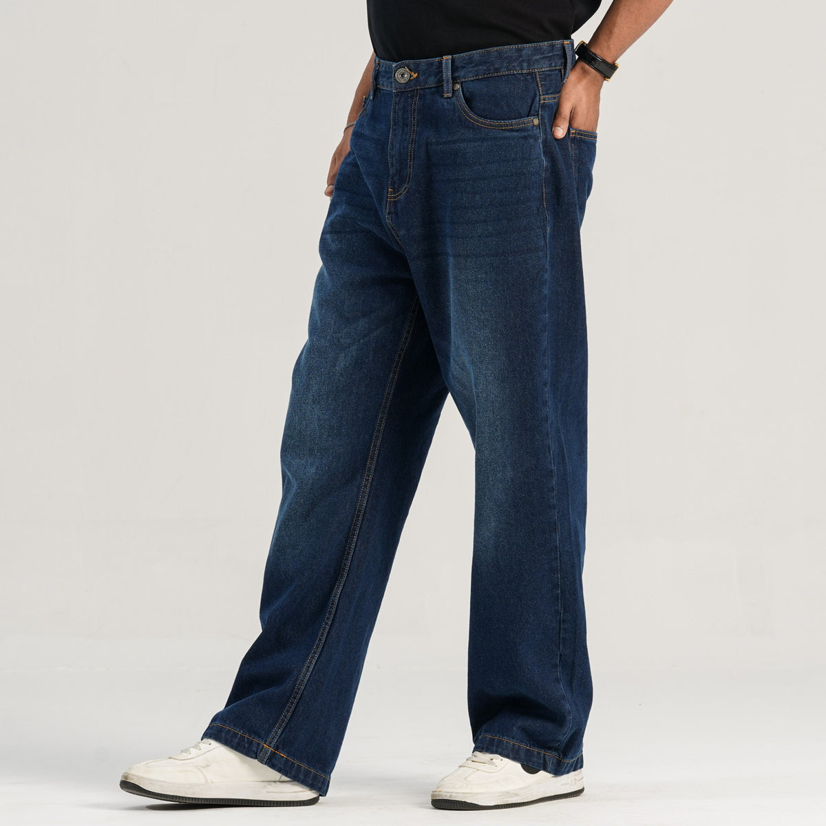 Mens Blue Denim Pant