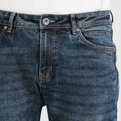 Men’s Mid Blue Cotton Denim Pant