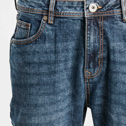 Men’s Dark Blue Cotton Stretch Denim Pant