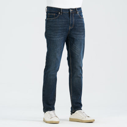 Men’s Dark Blue Cotton Stretch Denim Pant