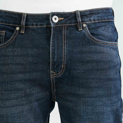 Men’s Dark Blue Cotton Stretch Denim Pant
