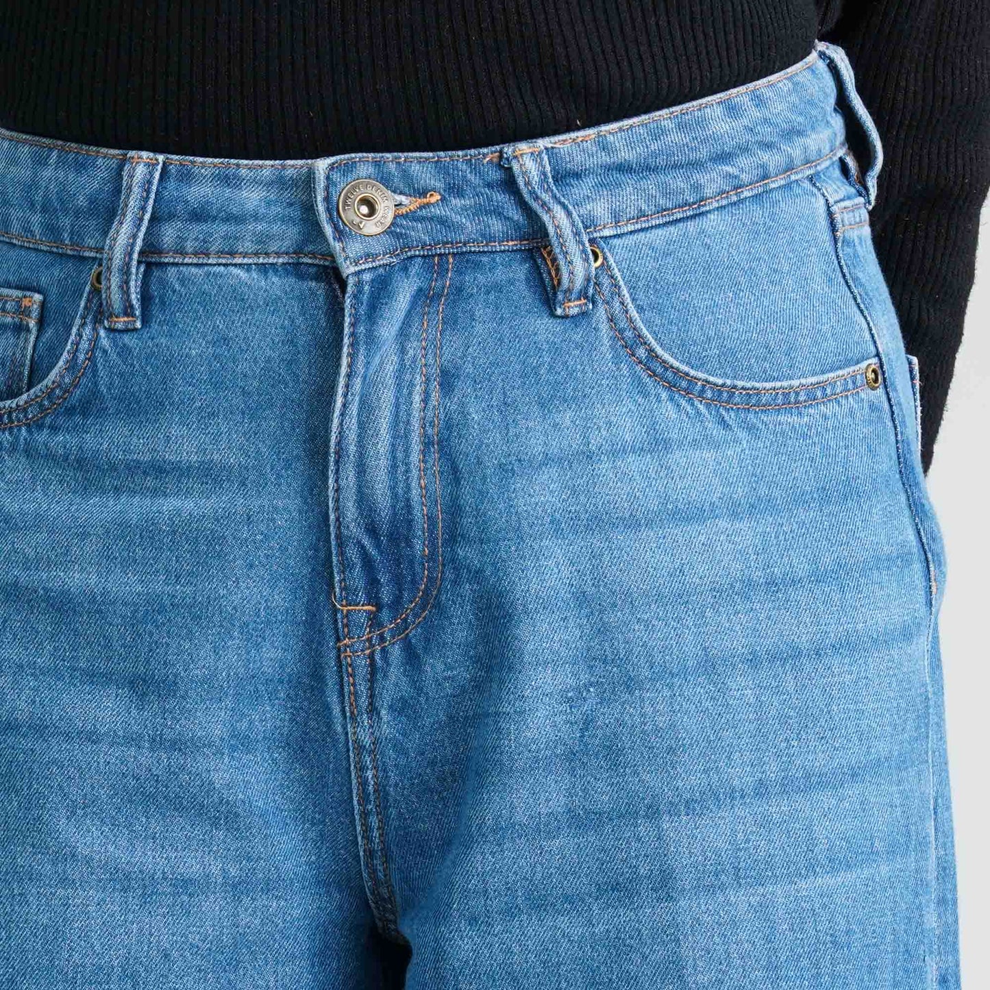 Women's Denim Wide Leg Pant