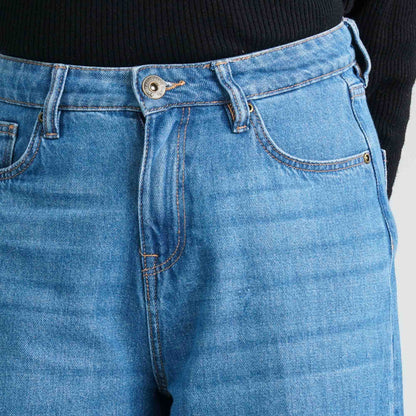 Women's Denim Wide Leg Pant