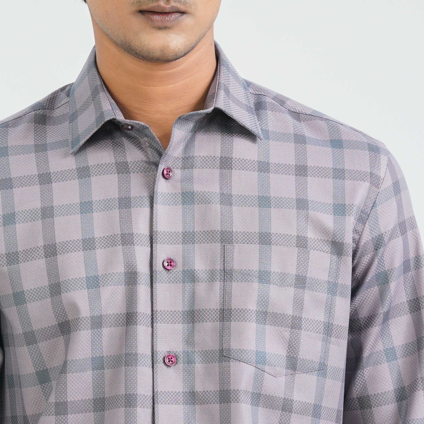 Men’s Purple Formal Shirt