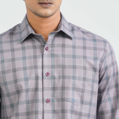 Men’s Purple Formal Shirt