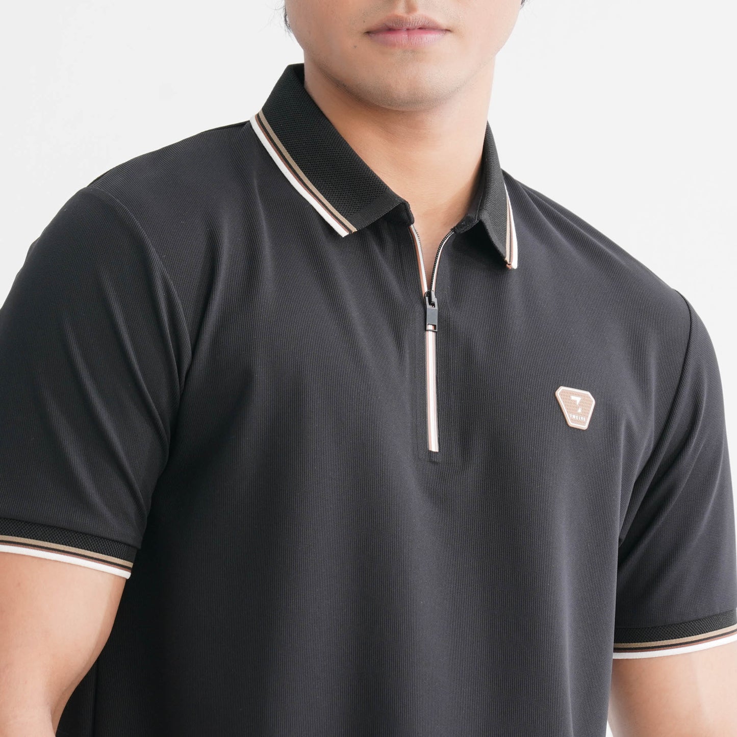 Men's Black Polo
