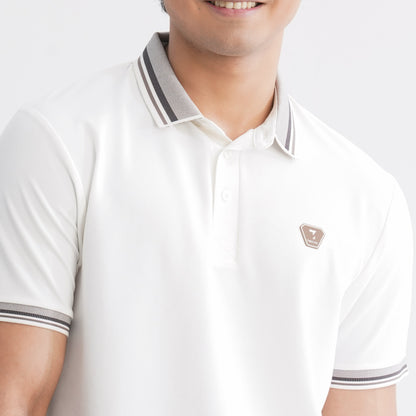 Men’s White Polo