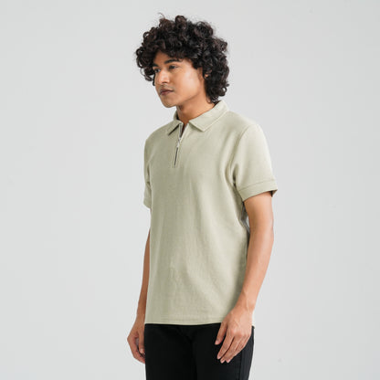 Men’s Beige Polo Shirt