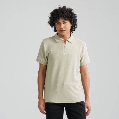 Men’s Beige Polo Shirt
