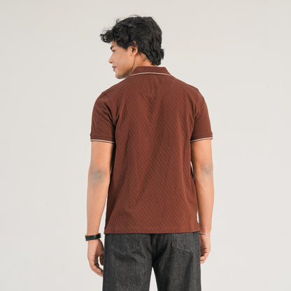 Mens Coffee Polo