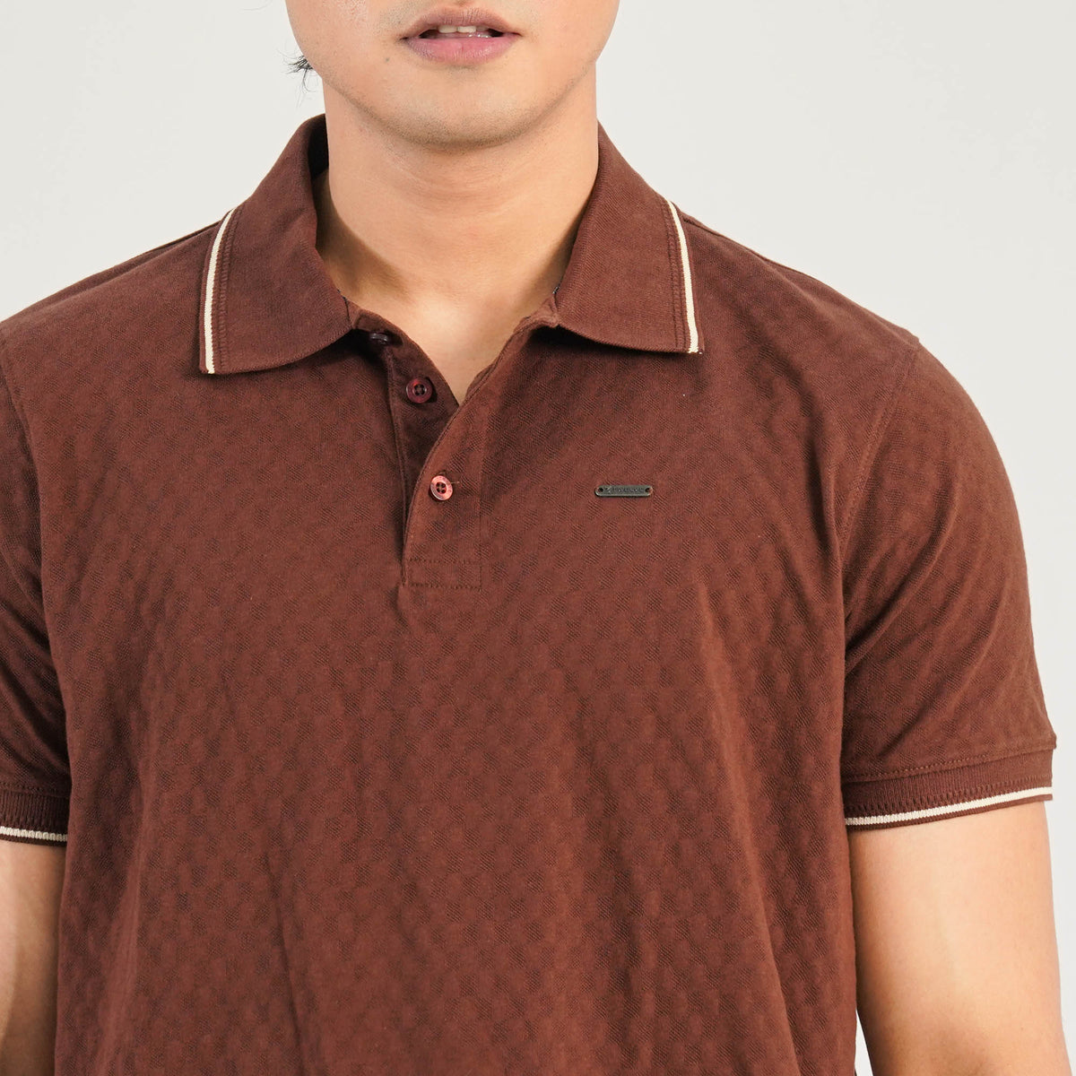 Mens Coffee Polo