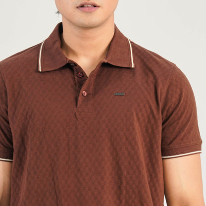 Mens Coffee Polo