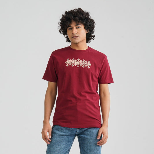 Men’s Maroon T-Shirt