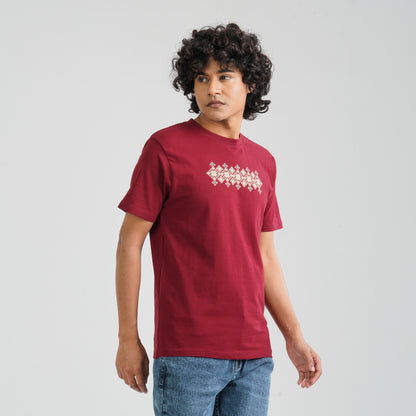 Men’s Maroon T-Shirt