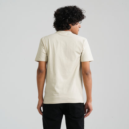 Men’s Beige T-Shirt