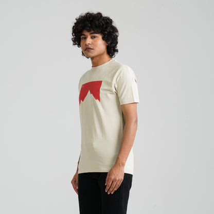 Men’s Beige T-Shirt