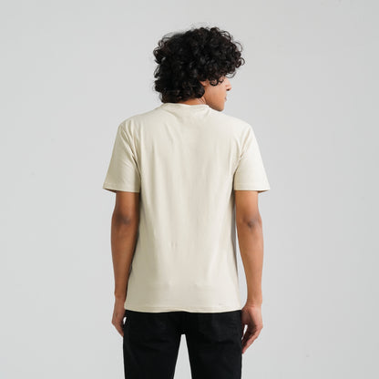 Men’s Beige T-Shirt