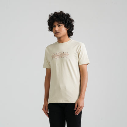 Men’s Beige T-Shirt