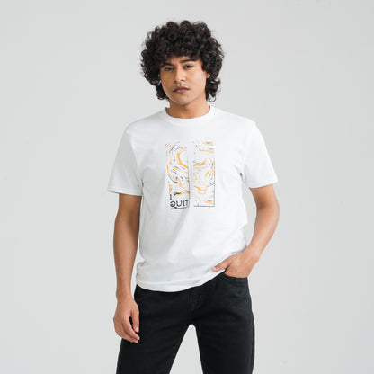 Men’s White T-Shirt