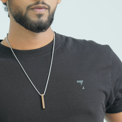 Men's Black Cotton T-Shirt