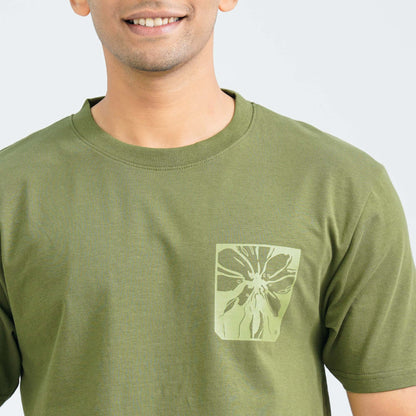Men's Cotton Lime T-Shirt