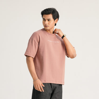 Mens Pink Oversized T-Shirt