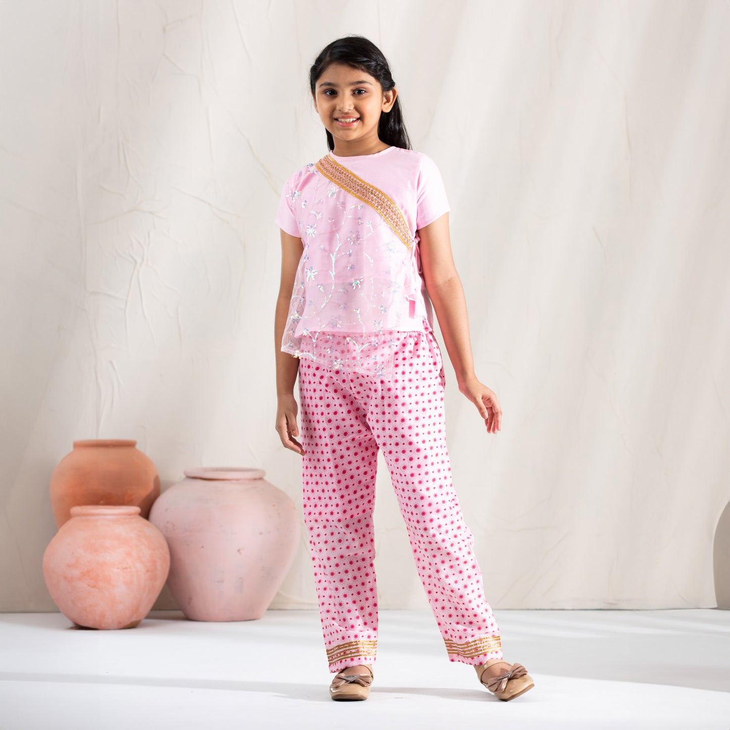 Girls 2Pcs-Pink