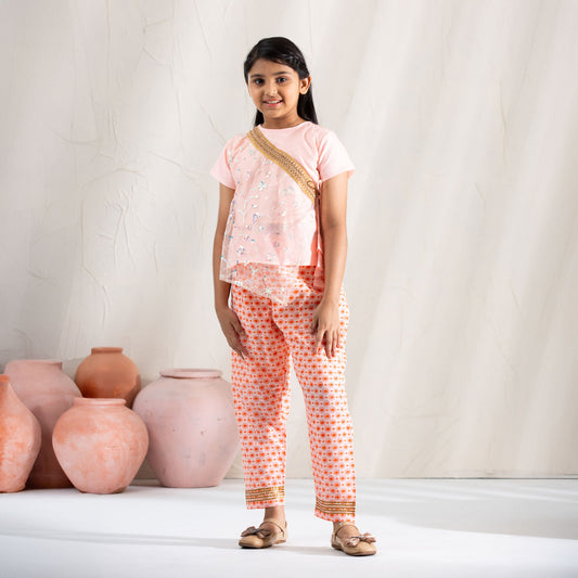 Girls 2Pcs-Light Pink