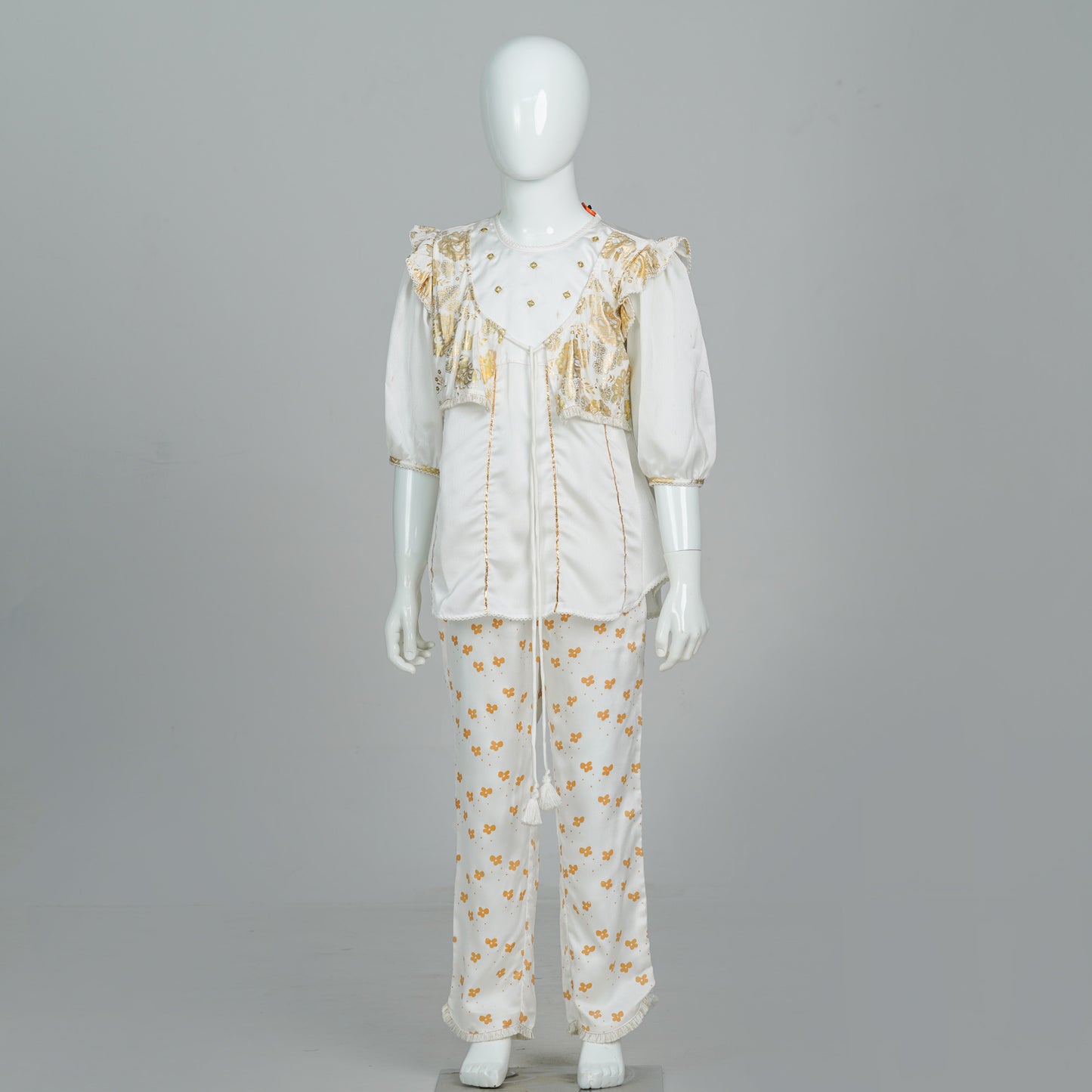 Girls 2Pcs-Pearl Gold